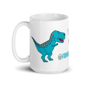 T-Rex Loves FT 15oz Mug